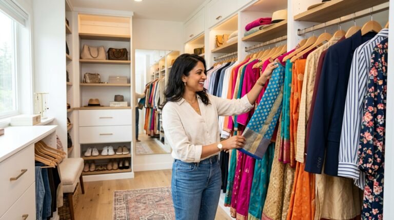 10 Wardrobe Organization Ideas for Indian Households With Traditional and Western Wear