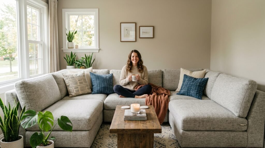 10 U-Shape Sofa Layouts for Living Rooms Under 12×14 Feet